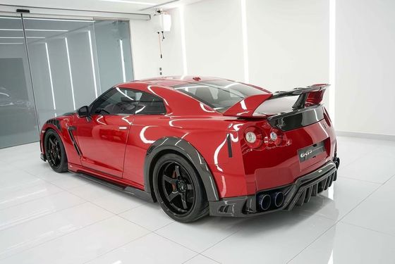 GTR R35 Nissan Body Kit Fibra di carbonio KP Stile Bumper Spoiler Front Widebody Kit