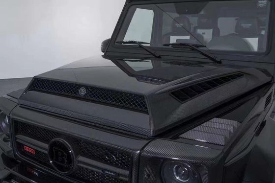 Per la classe Benz G W463 G500 G550 G63 Copertura della macchina in fibra di carbonio W463 Modernizzato B900 Style Hood