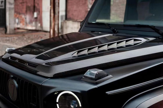 Per la classe Benz G W464 W463 G500 G550 G63 G350 Copertura della macchina in fibra di carbonio W464 W463 Upgrade Topcar Style Cover