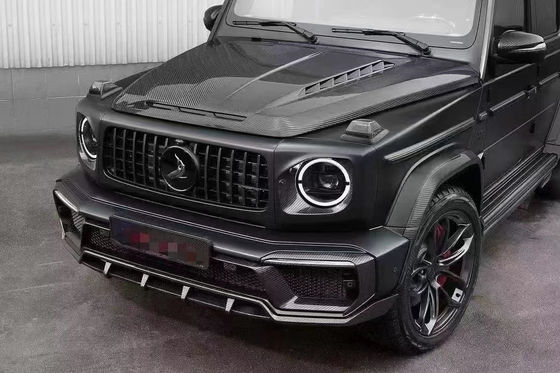 Per la classe Benz G W464 W463 G500 G550 G63 G350 Copertura della macchina in fibra di carbonio W464 W463 Upgrade Topcar Style Cover