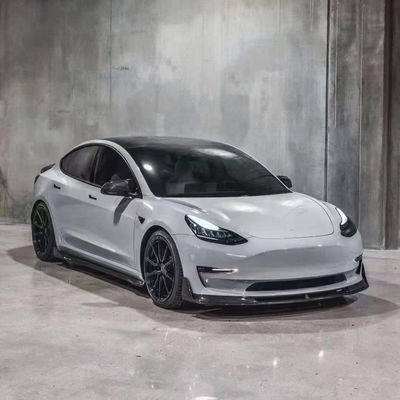 High Quality Carbon Fiber MODEL 3 Carbon Fiber Body Kit for MODEL 3 Front Shovel Rear Diffuser Spoiler Side Skirt