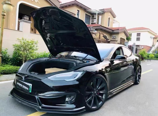 Per Tesla Modello S Body Kit Modello S Modernizzato PD-stile Fronte e posteriore Bumper Spoiler Body Kits