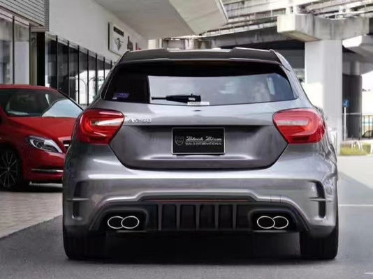 Per la Mercedes-Benz W176 A180 A200 A250 A260 A45 Body Kit W176 Modernizzato WALD Style Body Kit