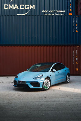 Ricambi auto per Tesla Model 3 Body Kit PP Materiale plastico MODELLO 3 Kit di carrozzeria del paraurti anteriore in stile GT4