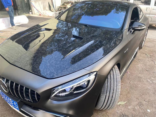 Per Benz W217 Classe S Coupé Copertura in fibra di carbonio Cursory W217 Copertura per macchine in stile MSY aggiornata