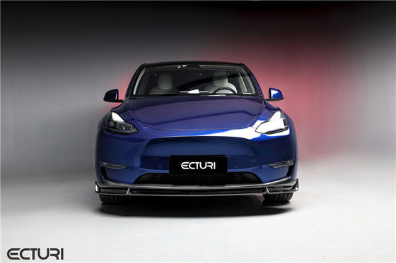 Auto Parts Carbon Fiber Body Kit per Tesla MODELLO Y MODELLO Y Modernizzato Ecturi Style Front Shovel Diffuser Spoiler Body Kit