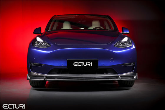 Auto Parts Carbon Fiber Body Kit per Tesla MODELLO Y MODELLO Y Modernizzato Ecturi Style Front Shovel Diffuser Spoiler Body Kit