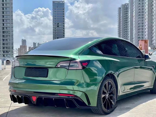 FPR 2019 Spoiler For Tesla Model 3 Body Kit 2022 ACP Stile Fronte E Parato Posteriore