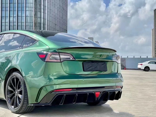 FPR 2019 Spoiler For Tesla Model 3 Body Kit 2022 ACP Stile Fronte E Parato Posteriore