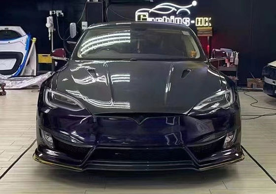 Model S Tesla Body Kit 2017 - 2019 Motore del cofano spoiler retro