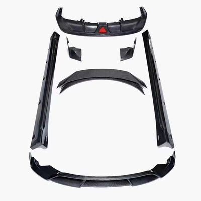 Fibra di carbonio Tesla Model 3 Body Kit Nuova riparazione Tesla Side Skirt Front Lip Diffuser