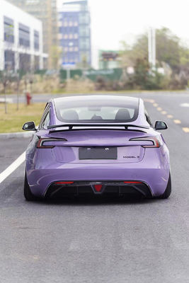 Fibra di carbonio Tesla Model 3 Body Kit Nuova riparazione Tesla Side Skirt Front Lip Diffuser