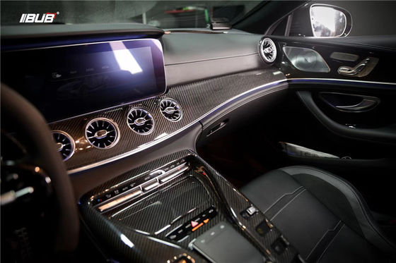 Parti auto per Mercedes AMG GT50 GT53 GT63 Interni in fibra di carbonio AMG GT50 GT53 GT63 Pannello di controllo centrale in fibra di carbonio