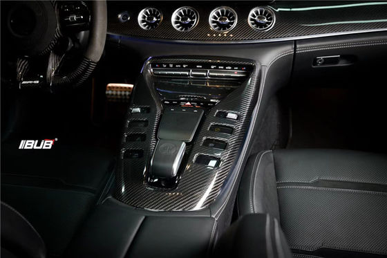 Parti auto per Mercedes AMG GT50 GT53 GT63 Interni in fibra di carbonio AMG GT50 GT53 GT63 Pannello di controllo centrale in fibra di carbonio
