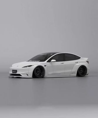 2020- Tesla Body Kit Resina Fibra LB Stile Tesla Model 3 Spoiler Diffusore Labbra Frontale
