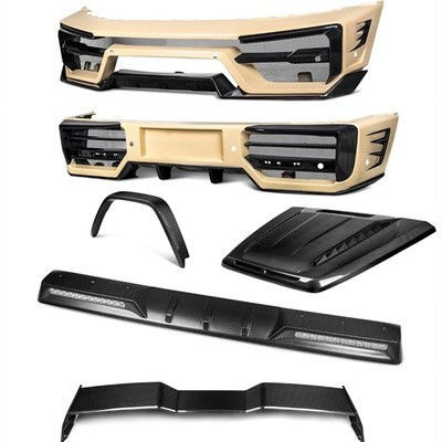 Ricambi auto per Mercedes W464 G500 G63 Kit carrozzeria W464 G500 G63 Aggiornato Paktechz-stile anteriore e posteriore coprifuoco