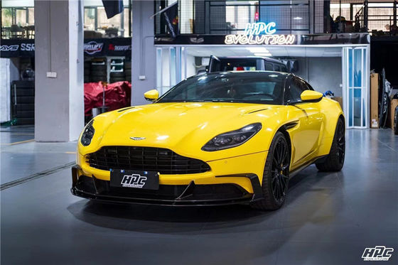 Per Aston Martin DB11 Carbon Fiber Body Kit DB11 Upgraded PK Style Carbon Fiber Front Lip Diffuser Spoiler Hood