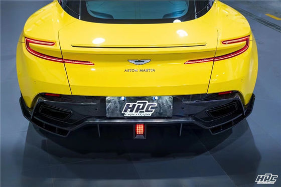 Per Aston Martin DB11 Carbon Fiber Body Kit DB11 Upgraded PK Style Carbon Fiber Front Lip Diffuser Spoiler Hood