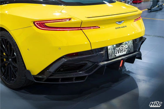 Per Aston Martin DB11 Carbon Fiber Body Kit DB11 Upgraded PK Style Carbon Fiber Front Lip Diffuser Spoiler Hood