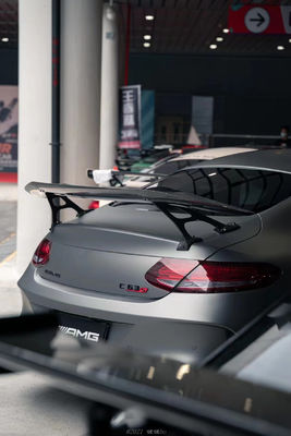 Ricambi auto per Mercedes C63 Coupé Spoiler in fibra di carbonio W205 C63 C63S Upgraded IMP-style GT Tail Spoiler