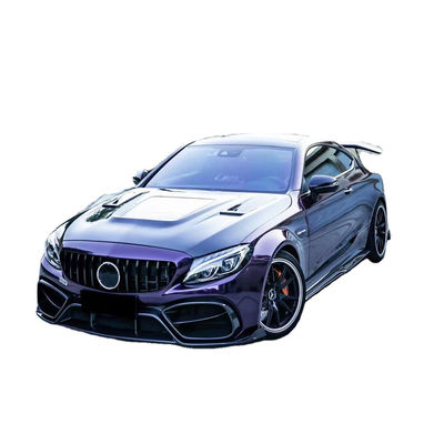 Ricambi auto per Mercedes C63 C63S Coupé Body Kit C63 C63S Coupé Upgraded IMP Style Front and Rear Bumper Spoiler Body Kit