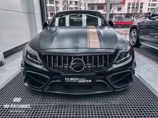 Ricambi auto per Mercedes C63 C63S Coupé Body Kit C63 C63S Coupé Upgraded IMP Style Front and Rear Bumper Spoiler Body Kit