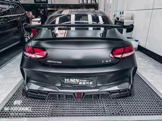 Ricambi auto per Mercedes C63 C63S Coupé Body Kit C63 C63S Coupé Upgraded IMP Style Front and Rear Bumper Spoiler Body Kit