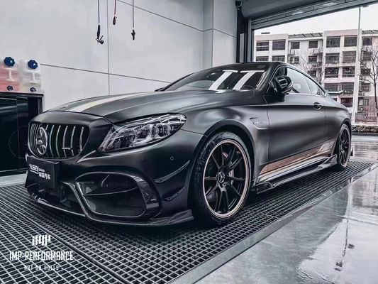 Ricambi auto per Mercedes C63 C63S Coupé Body Kit C63 C63S Coupé Upgraded IMP Style Front and Rear Bumper Spoiler Body Kit