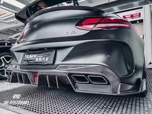 Ricambi auto per Mercedes C63 C63S Coupé Body Kit C63 C63S Coupé Upgraded IMP Style Front and Rear Bumper Spoiler Body Kit