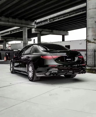 Per Mercedes Classe S W223 S400 S450 Carrozzeria in fibra di carbonio W223 Maybach Upgraded BUS Style