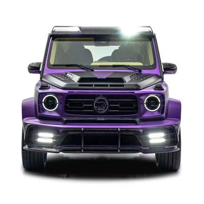 Per Mercedes W464 G500 G63 Kit di carrozzeria in fibra di carbonio W464 Modernizzato MSY P920 Stile Frontale e posteriore