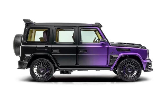 Per Mercedes W464 G500 G63 Kit di carrozzeria in fibra di carbonio W464 Modernizzato MSY P920 Stile Frontale e posteriore