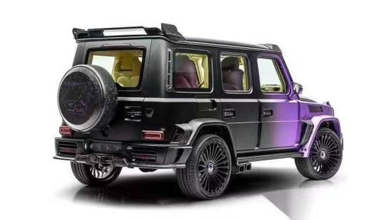 Per Mercedes W464 G500 G63 Kit di carrozzeria in fibra di carbonio W464 Modernizzato MSY P920 Stile Frontale e posteriore