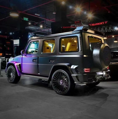 Per Mercedes W464 G500 G63 Kit di carrozzeria in fibra di carbonio W464 Modernizzato MSY P920 Stile Frontale e posteriore
