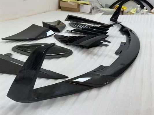 DBS Aston Martin Body Kit Bianco 770 Stile Spoiler anteriore in diffusore labiale auto