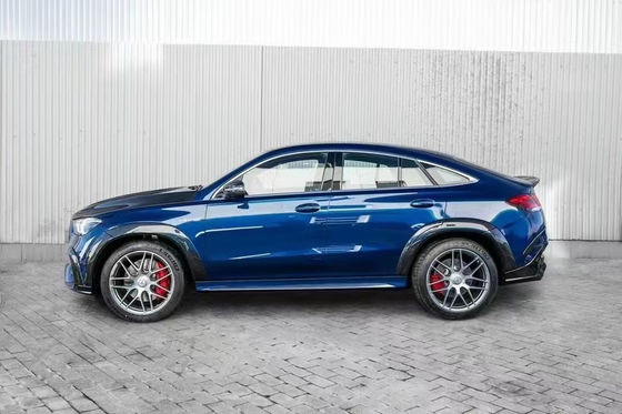 Per Mercedes-Benz GLE COUPE Kit corpo in fibra di carbonio GLE COUPE aggiornamenti Top Style Fibra di carbonio Kit diffusore labiale anteriore widebody
