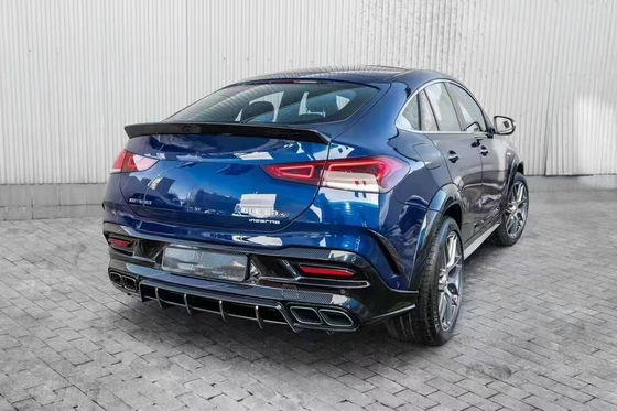 Per Mercedes-Benz GLE COUPE Kit corpo in fibra di carbonio GLE COUPE aggiornamenti Top Style Fibra di carbonio Kit diffusore labiale anteriore widebody