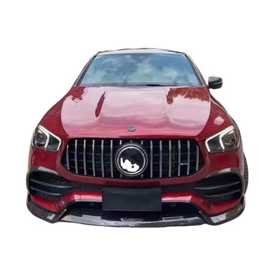 Per Mercedes-Benz GLE Coupe Kit corpo in fibra di carbonio GLE Coupe MSY Style Carbon Fiber Front Lip Diffuser Spoiler Kit
