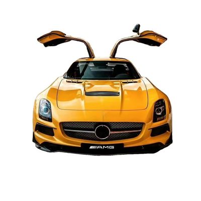 Per Mercedes SLS R197 Carbon Fiber Body Kit SLS Upgrades Serie Nera Stile Anteriore e Rear Bumper Spoiler Hood