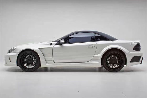 Per Mercedes SL R230 Widebody Kit SL R230 Upgraded Misha Style Front and Rear Bumper Spoiler Widebody Kit