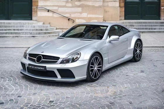 Per Mercedes SL R230 Widebody Kit SL R230 Upgraded BS Style Front and Rear Bumper Spoiler Widebody Kit