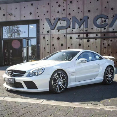 Per Mercedes SL R230 Widebody Kit SL R230 Upgraded BS Style Front and Rear Bumper Spoiler Widebody Kit