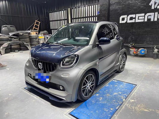 Per la Mercedes SMART Kit corpo in fibra di carbonio SMART aggiornamenti kit in fibra di carbonio in stile MSY spoiler diffusore labiale anteriore widebody