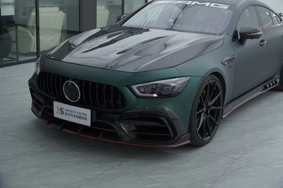 Per la Mercedes AMG GT50 GT63 Cappuccio in fibra di carbonio AMG GT50 GT63 SCL Style Copertura motore in fibra di carbonio