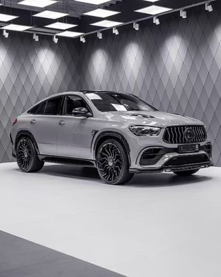 per Mercedes-Benz GLE53 63Ccoupe Kit corpo in fibra di carbonio GLE53 63Ccoupe kit diffusore della bocca anteriore in fibra di carbonio Spoiler Wide-body