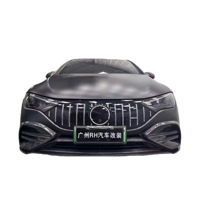 Per Mercedes EQE Kit di carrozzeria in fibra di carbonio EQE Upgrade BS Style Carbon Fiber Front Lip Diffuser Spoiler Body Kit