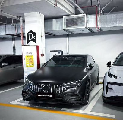 Per Mercedes EQE Kit di carrozzeria in fibra di carbonio EQE Upgrade BS Style Carbon Fiber Front Lip Diffuser Spoiler Body Kit