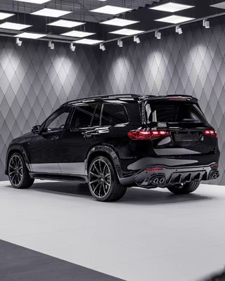 Per Mercedes X167 GLS450 Kit corpo in fibra di carbonio GLS Upgrade BS Style Spoiler diffusore frontal