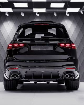Per Mercedes X167 GLS450 Kit corpo in fibra di carbonio GLS Upgrade BS Style Spoiler diffusore frontal