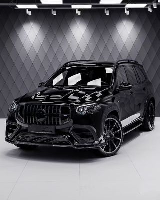 Per Mercedes X167 GLS450 Kit corpo in fibra di carbonio GLS Upgrade BS Style Spoiler diffusore frontal